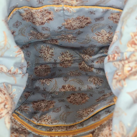 HOBO Orange Leather Hobo Bag - Picture 14 of 16